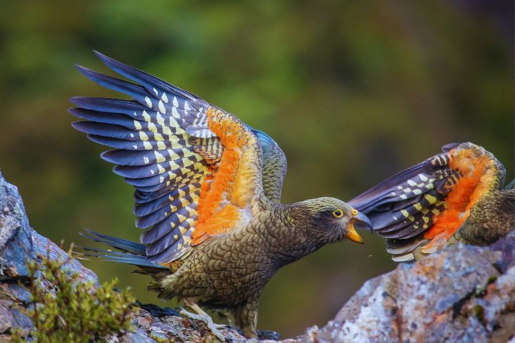 papagaio kea na rocha 